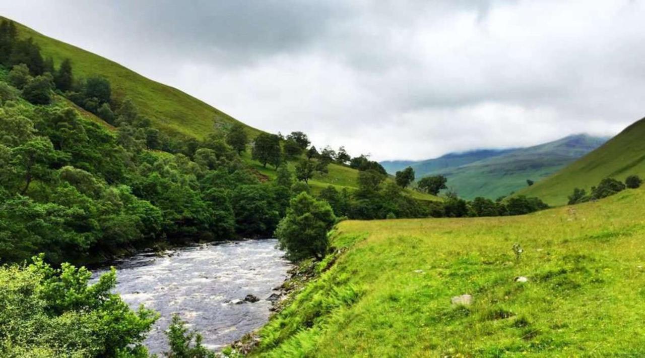 Beautiful 2 Bedroom Lodge With Stunning Views Blair Atholl Exterior foto